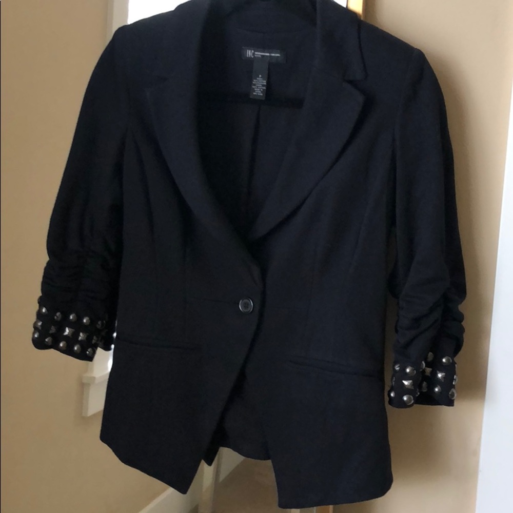 Knit blazer